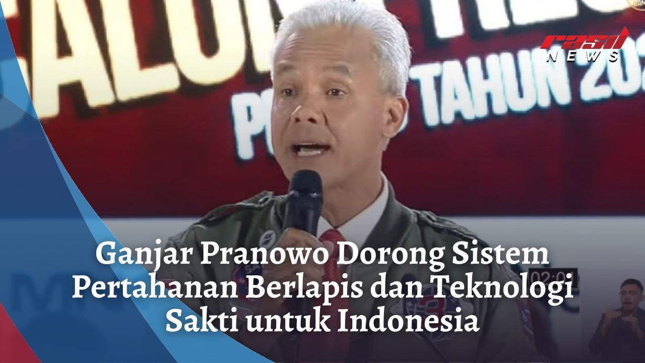 Ganjar Pranowo Dorong Sistem Pertahanan Berlapis dan Teknologi Sakti untuk Indonesia