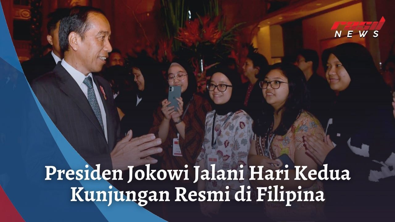 Presiden Jokowi Jalani Hari Kedua Kunjungan Resmi di Filipina
