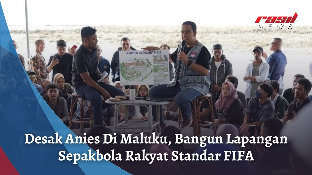 Desak Anies Di Maluku, Bangun Lapangan Sepakbola Rakyat Standar FIFA
