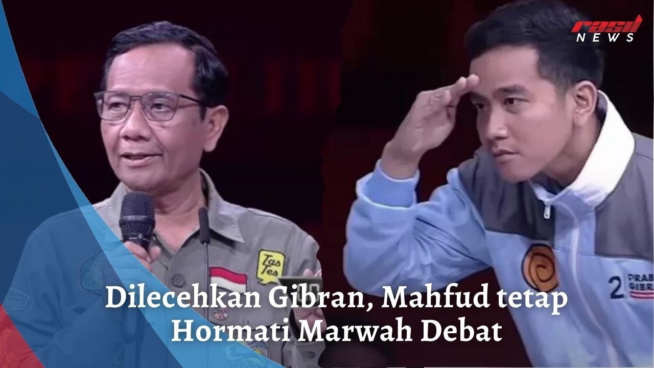 Dilecehkan Gibran, Mahfud tetap Hormati Marwah Debat