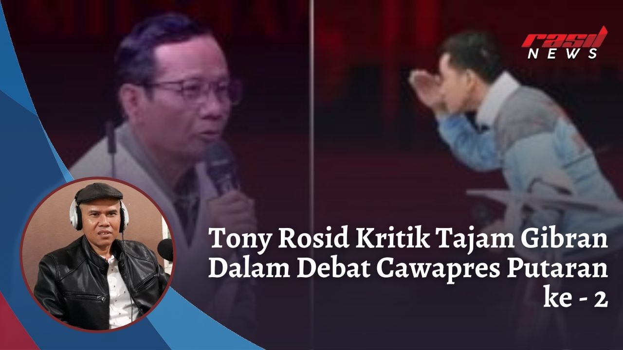 Tony Rosid Kritik Tajam Gibran Dalam Debat Cawapres Putaran ke-2
