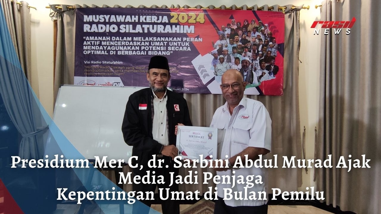 Muker 2024, Presidium Mer C, dr. Sarbini Abdul Murad Ajak Media Jadi Penjaga Kepentingan Umat di Bulan Pemilu