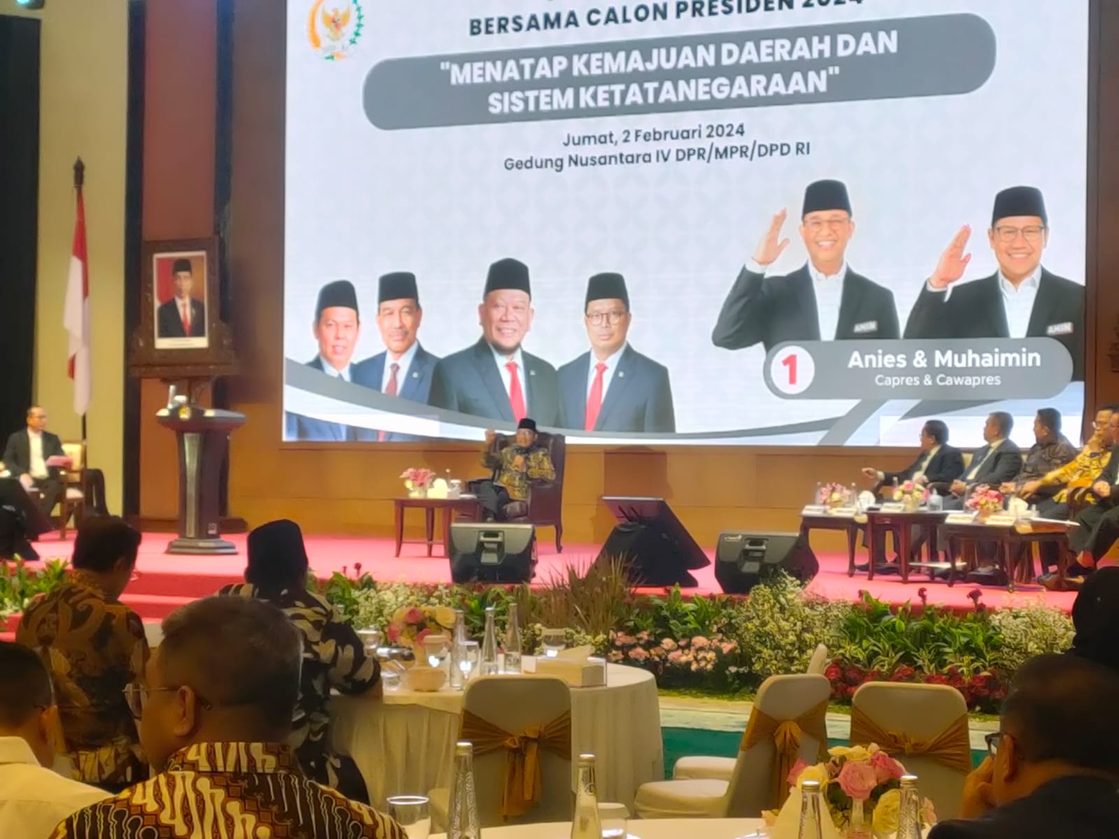 Anies Baswedan dalam Sarasehan DPD RI: “Kita Harus Bersama-sama Membangun Kesejahteraan”