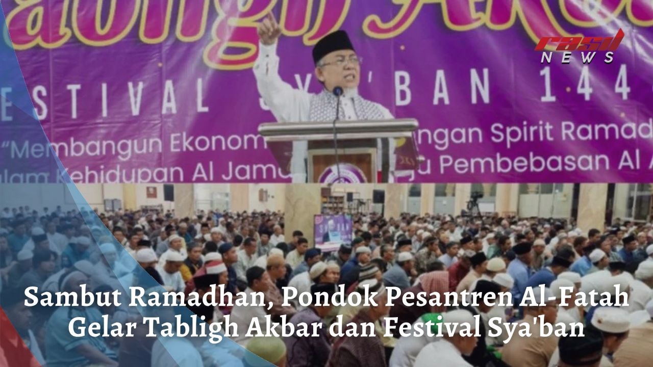 Sambut Ramadhan, Pondok Pesantren Al-Fatah Gelar Tabligh Akbar dan Festival Sya’ban