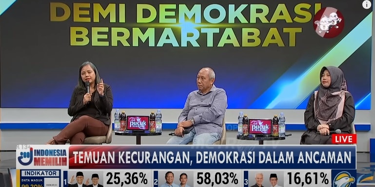 JK Tanggapi ‘Dirty Vote’ Baru 25 Persen, Bivitri “Ya karena yang Bisa Kami Keluarkan yang Aman Secara legal, Ya Segitu.”