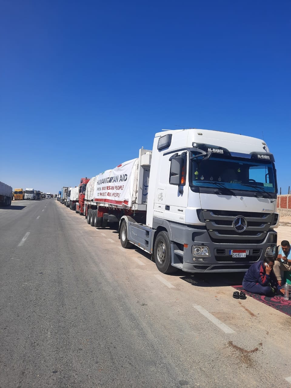 Truk Bantuan Obat-obatan MER-C Bergerak Menuju Rafah