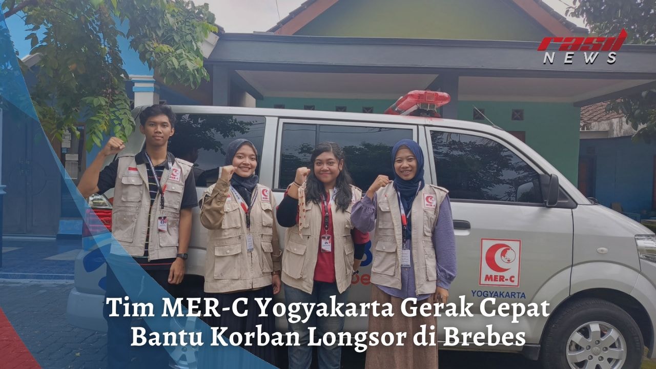 Tim MER-C Yogyakarta Gerak Cepat Bantu Korban Longsor di Brebes