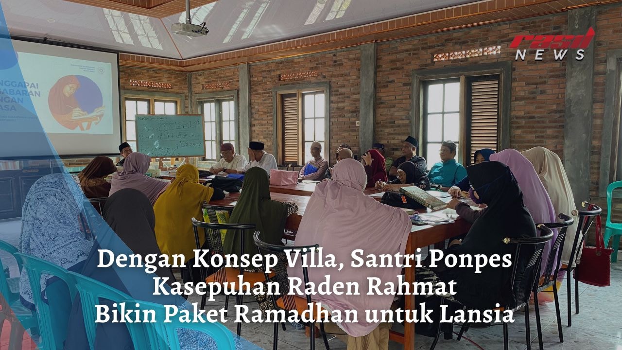 Dengan Konsep Villa, Santri Ponpes Kasepuhan Raden Rahmat Bikin Paket Ramadhan untuk Lansia