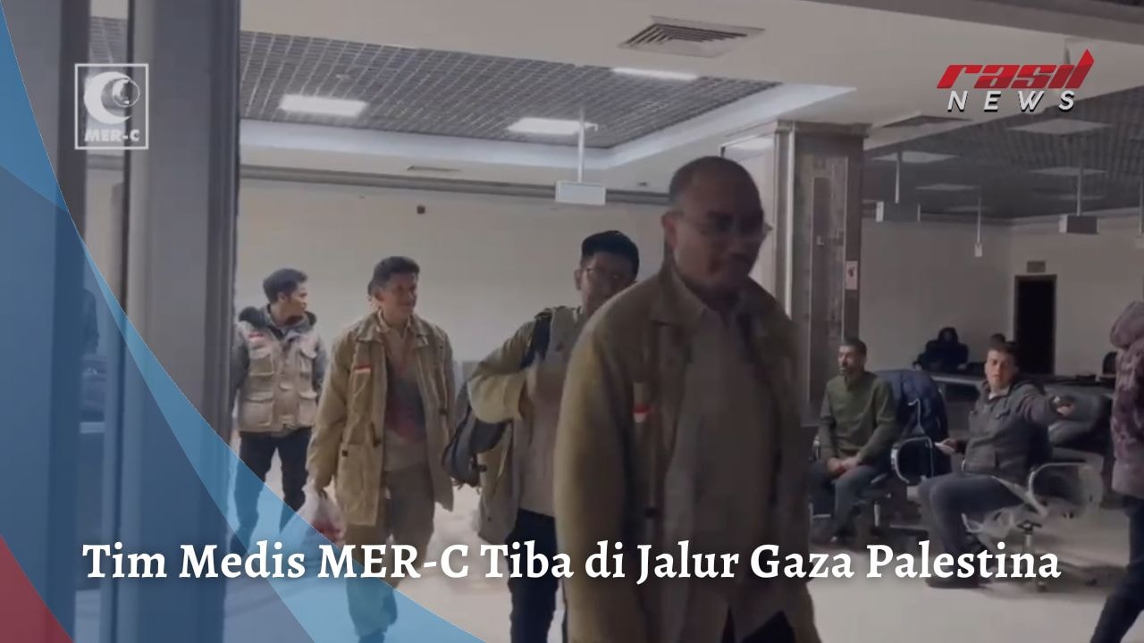 Tim Medis MER-C Tiba di Jalur Gaza Palestina
