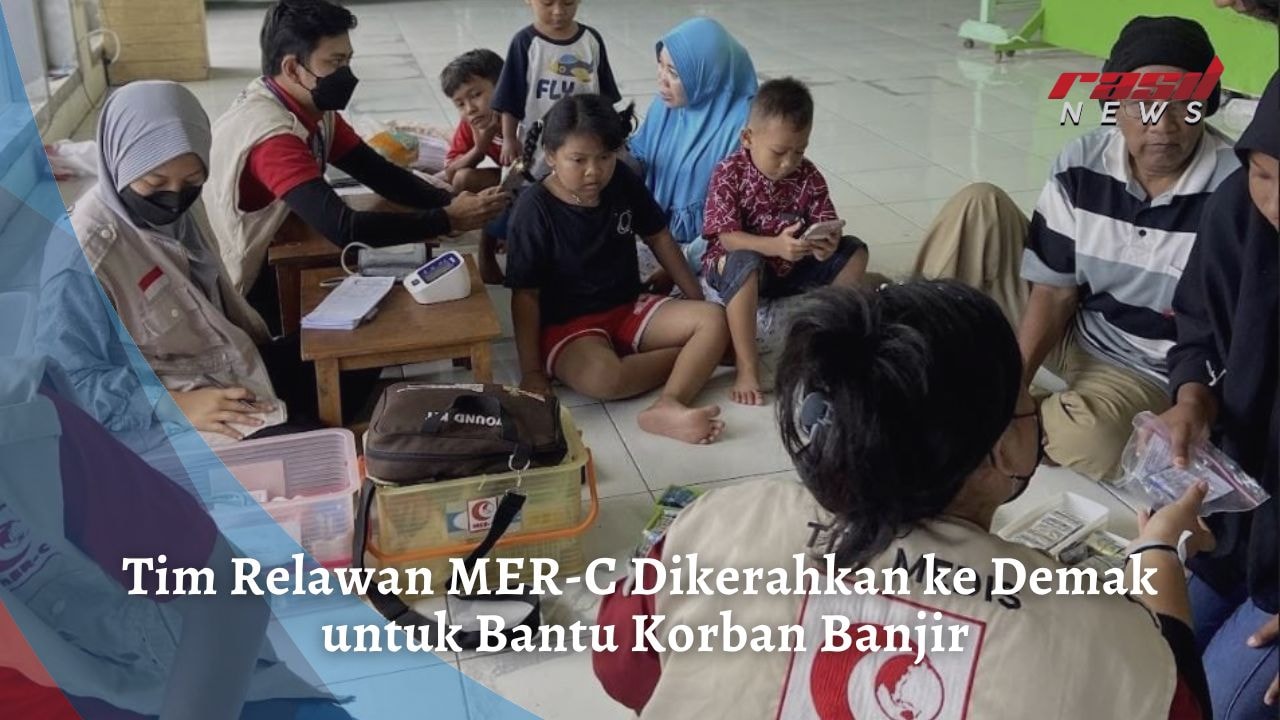Tim Relawan MER-C Dikerahkan ke Demak untuk Bantu Korban Banjir