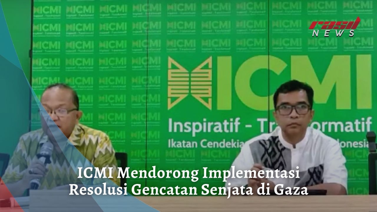 ICMI Mendorong Implementasi Resolusi Gencatan Senjata di Gaza