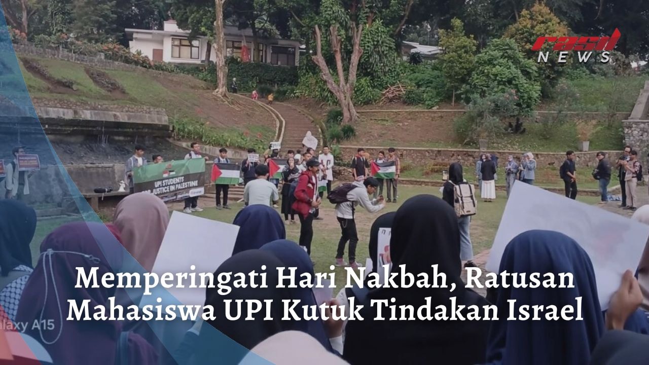 Memperingati Hari Nakbah, Ratusan Mahasiswa UPI Kutuk Tindakan Israel