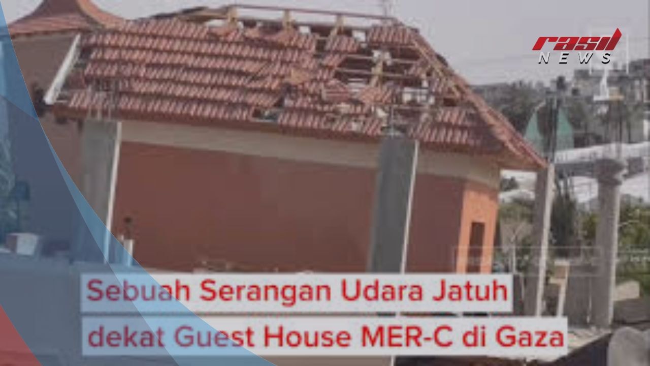 Serangan Udara Dekat Guest House MER-C di Gaza