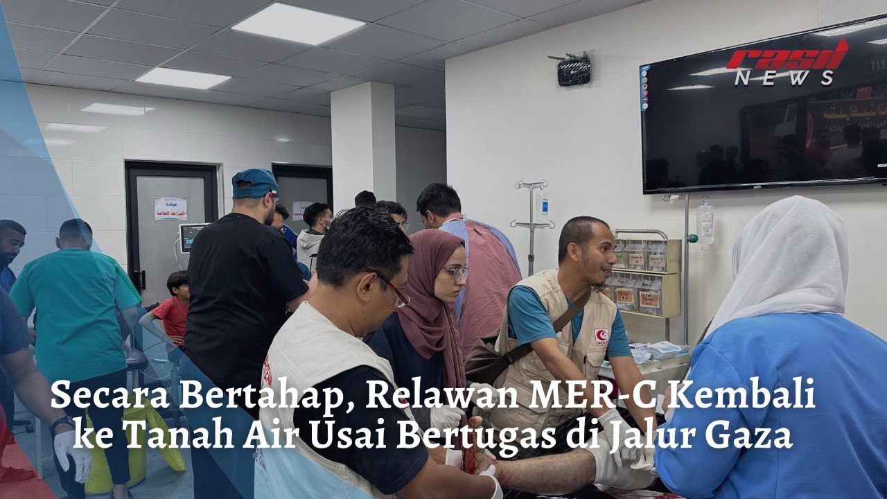 Secara Bertahap, Relawan MER-C Kembali ke Tanah Air Usai Bertugas di Jalur Gaza
