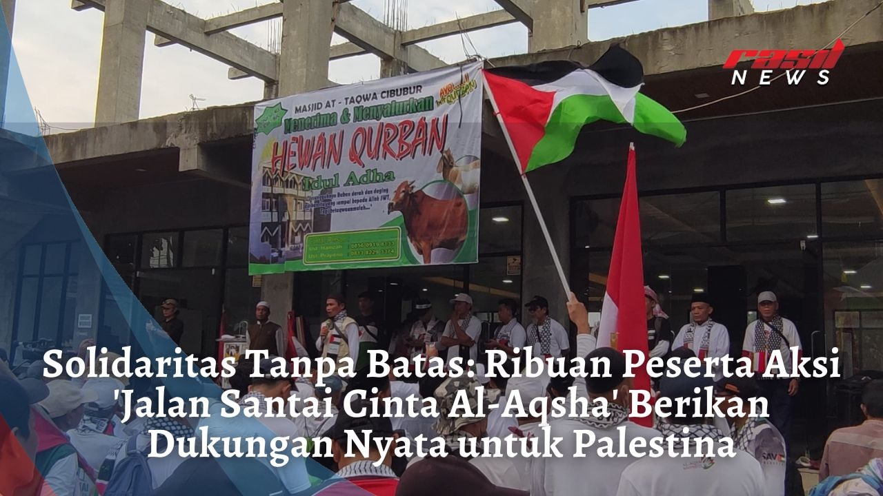 Solidaritas Tanpa Batas: Ribuan Peserta Aksi ‘Jalan Santai Cinta Al-Aqsha’ Berikan Dukungan Nyata untuk Palestina