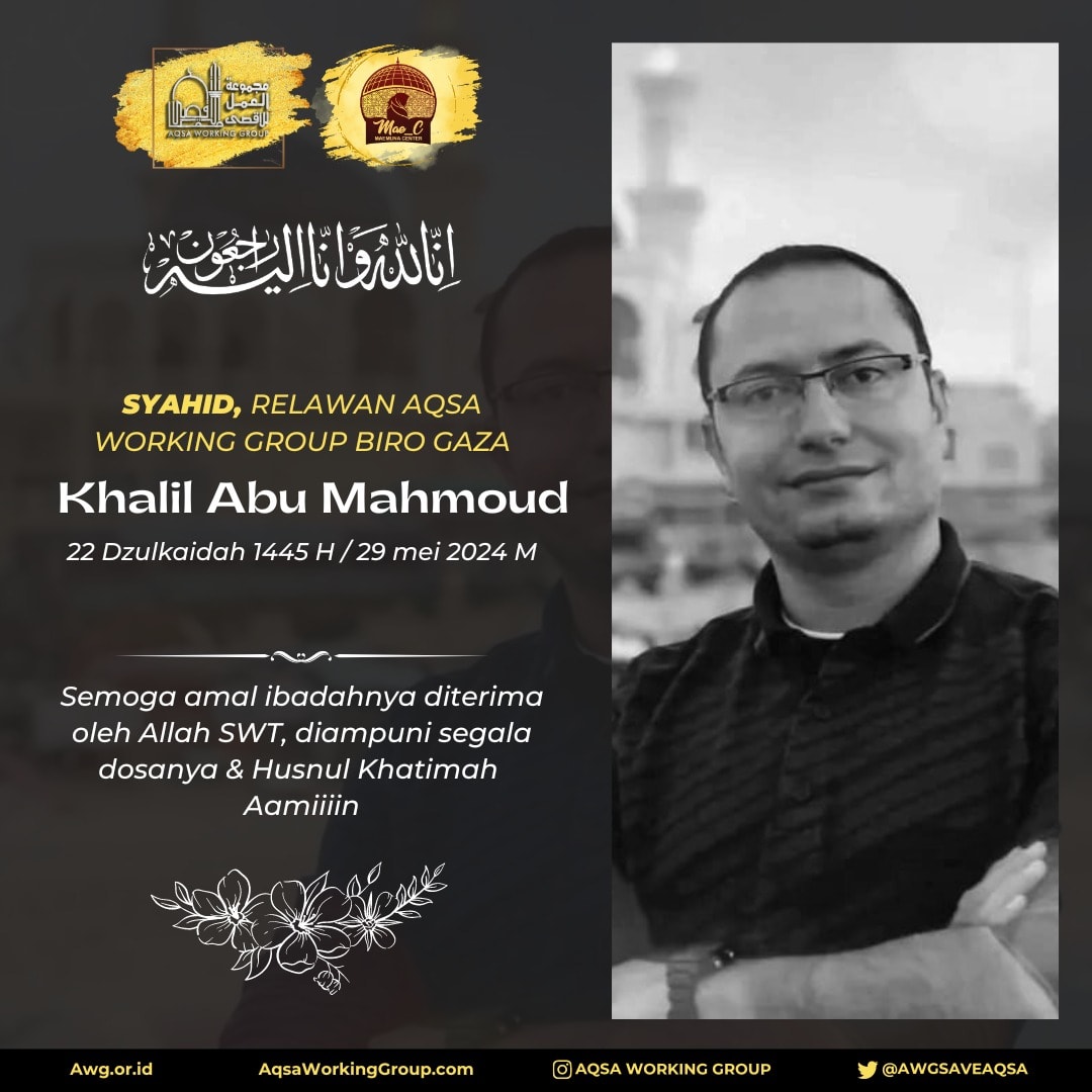 Khalil Al Baz Abu Mahmoud: Pejuang AWG yang Syahid oleh Sniper Tentara Zionis