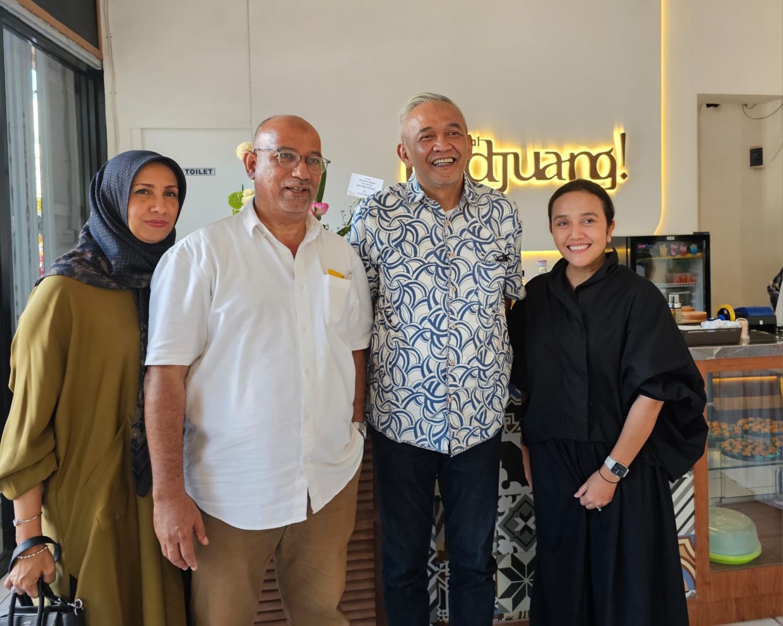 Komitmen Terhadap Perjuangan: Anisah Abdat Bersama Gerakan Turun Tangan Hadirkan Kafe Pedjuang