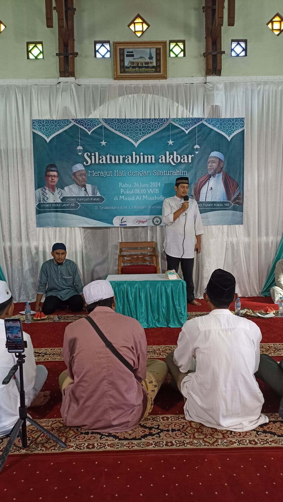 Silaturahim Akbar Pendengar Latanza, Ustaz Angga Serukan Persatuan Islam