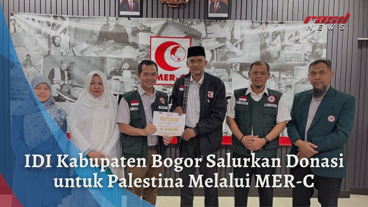 IDI Kabupaten Bogor Salurkan Donasi untuk Palestina Melalui MER-C