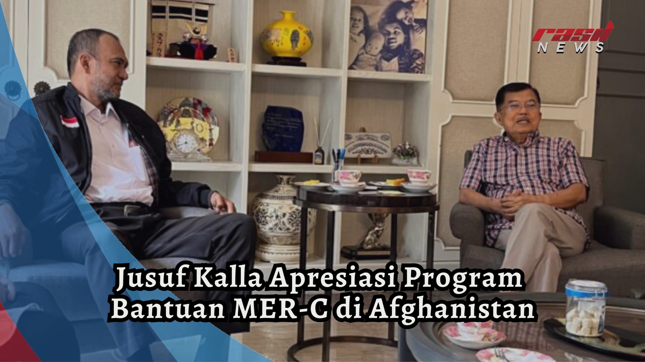 Jusuf Kalla Apresiasi Program Bantuan MER-C di Afghanistan