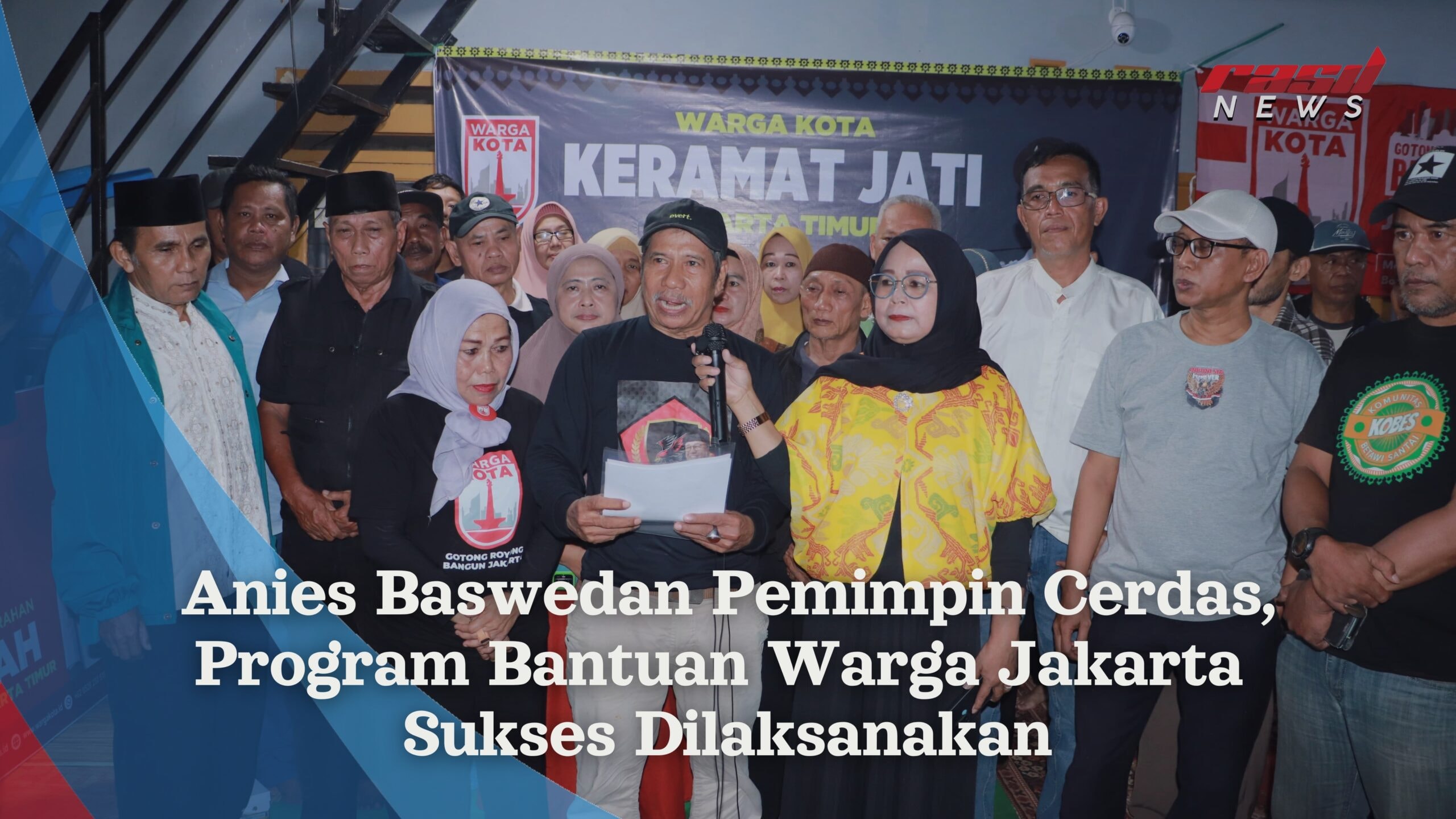 Anies Baswedan Pemimpin Cerdas, Program Bantuan Warga Jakarta Sukses Dilaksanakan
