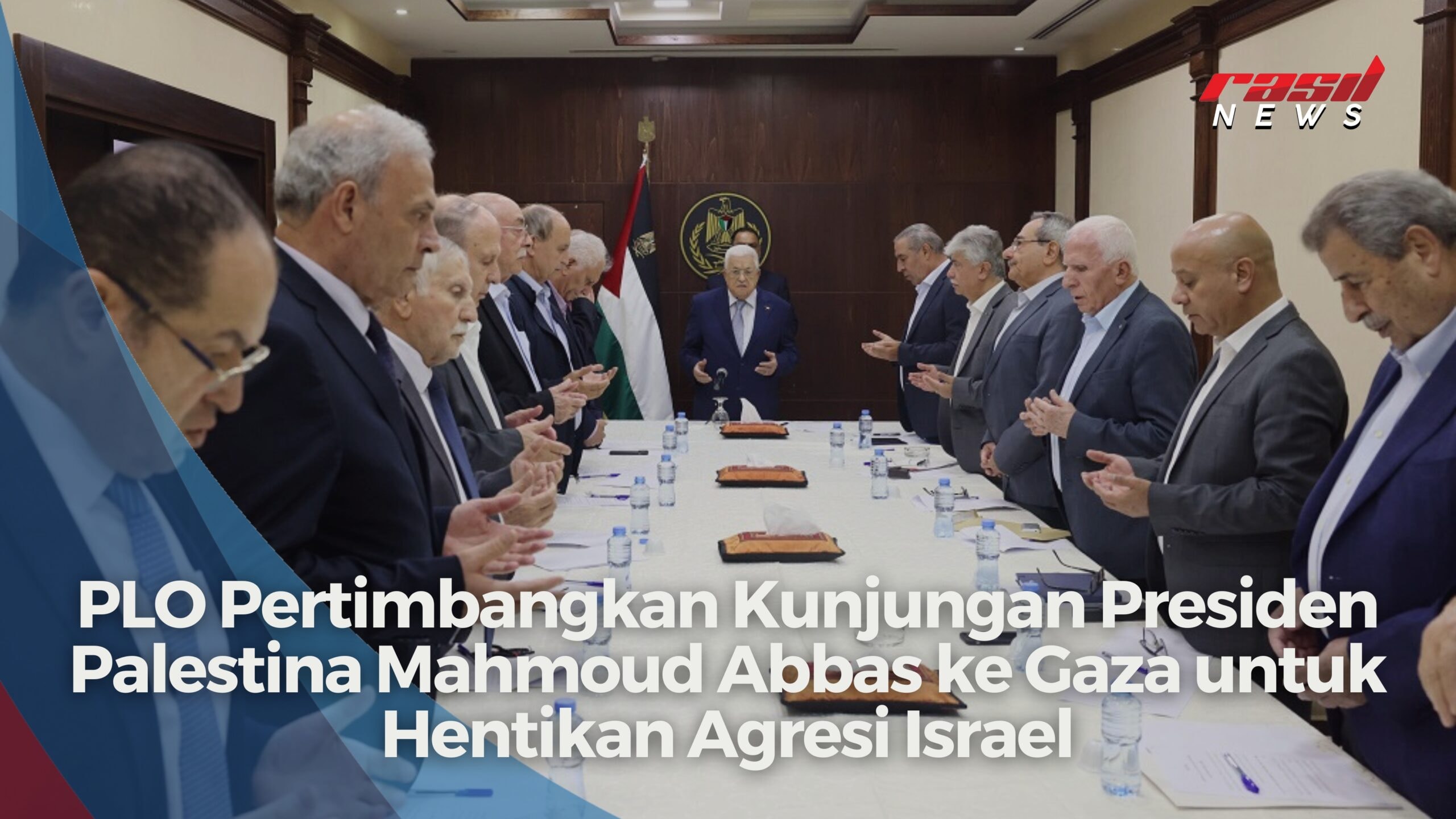 PLO Pertimbangkan Kunjungan Presiden Palestina Mahmoud Abbas ke Gaza untuk Hentikan Agresi Israel