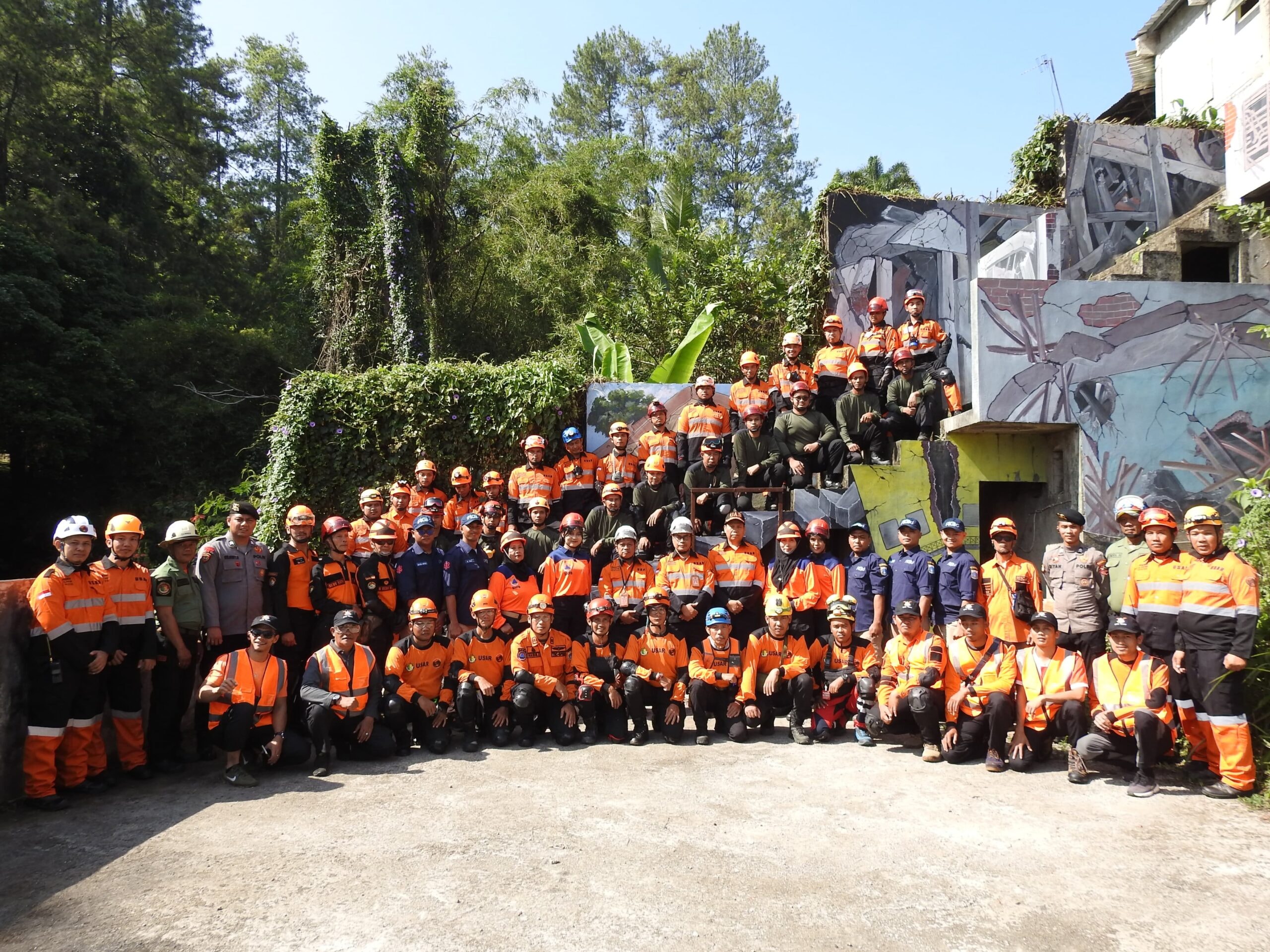 Tingkatkan Kapasitas Personel USAR, Ukhuwah Al-Fatah Rescue Datangkan Instruktur Perancis