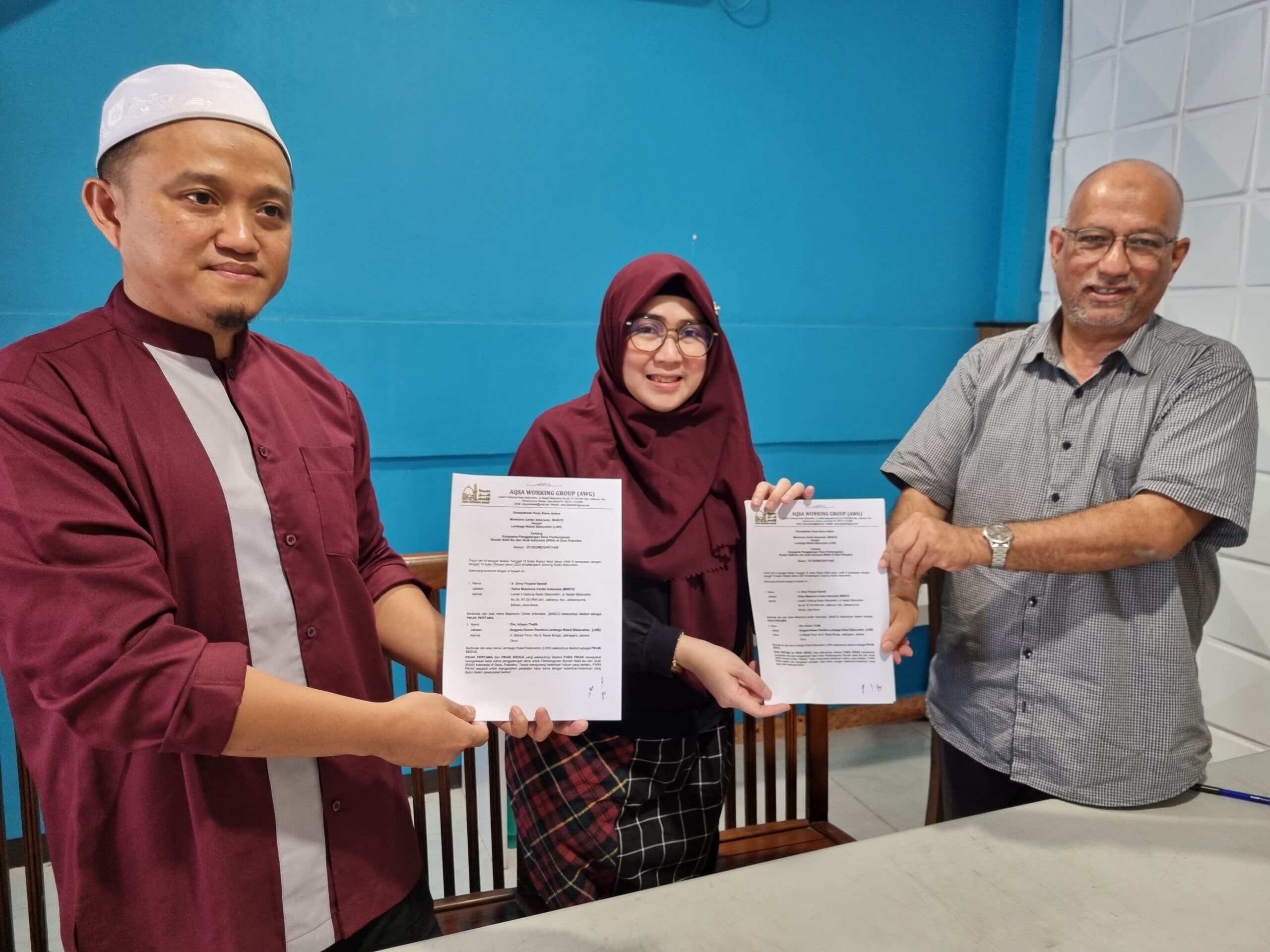 Sinergi Rasil dan MaeCI, Realisasikan RSIA Indonesia di Gaza