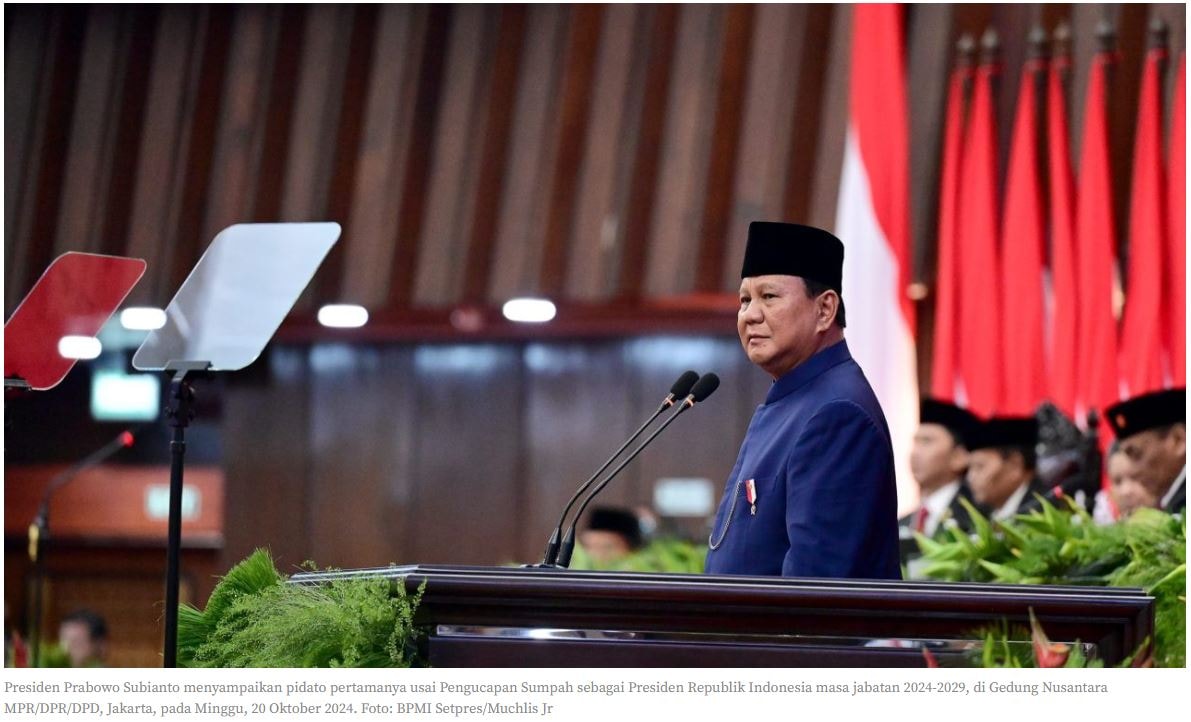 Pidato Perubahan Untuk Indonesia