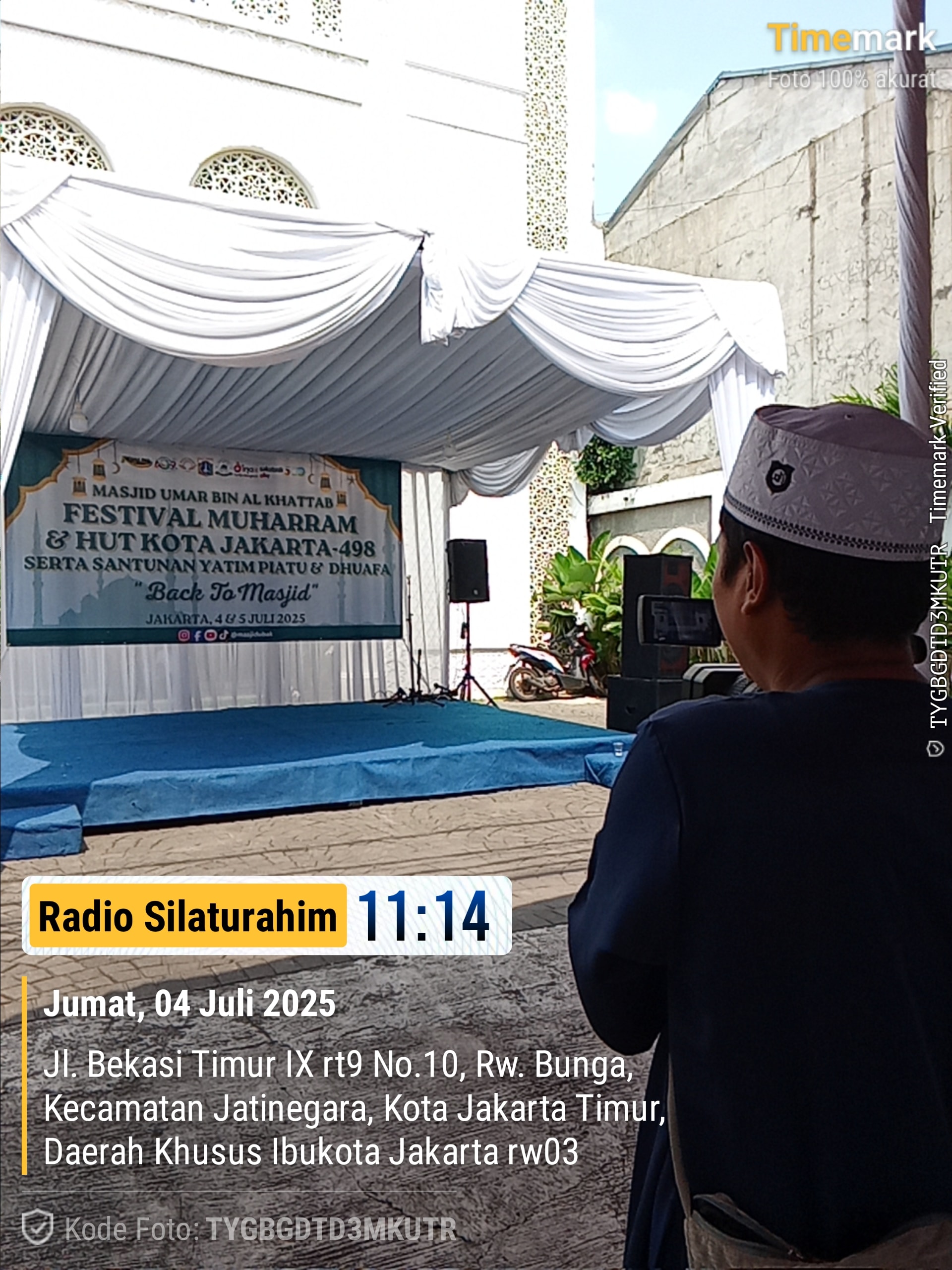 Meriahkan Tahun Baru Islam, Masjid Umar bin Khattab Gelar Festival Muharram dan Santunan Yatim di Jakarta