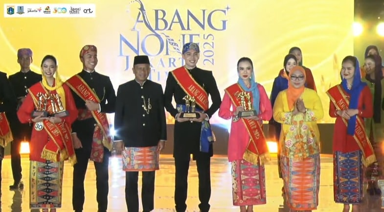 David Leon Bijlsma dan Putri Vanya Larasati Terpilih sebagai Abang None Jakarta Timur 2025