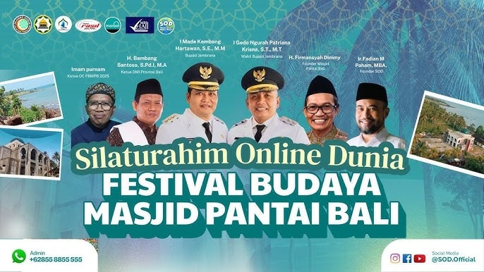 Festival Budaya Masjid Pantai Bali 2025, Bukti Masjid Miliki Peran Dalam Pemberdayaan Umat