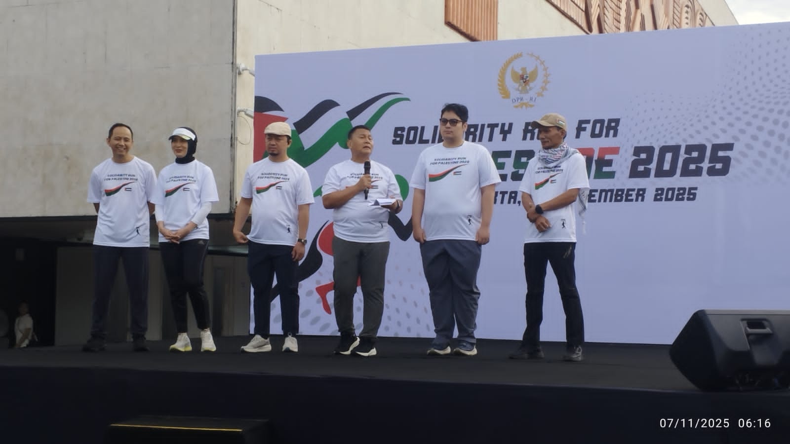 BKSAP DPR RI bersama AWG Gelar “Solidarity Run for Palestine”, Mardani Ali Sera: Setiap Langkah Kita Melambangkan Perjuangan dan Keadilan