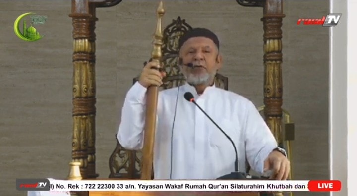 Khutbah Idul Adha 1447 H, Ustaz Husein Alatas Tekankan Persatuan dan Semangat Pengorbanan Nabi Ibrahim as
