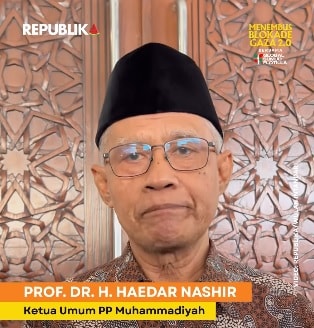 Haedar Nashir Kecam Pencegatan Global Sumud Flotilla 2.0 oleh Israel
