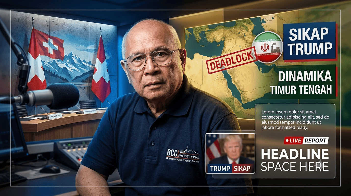 Perundingan USA – IRAN di Swiss Kandas, Nuim Khaiyath Soroti Memanasnya Dinamika Geopolitik Timur Tengah