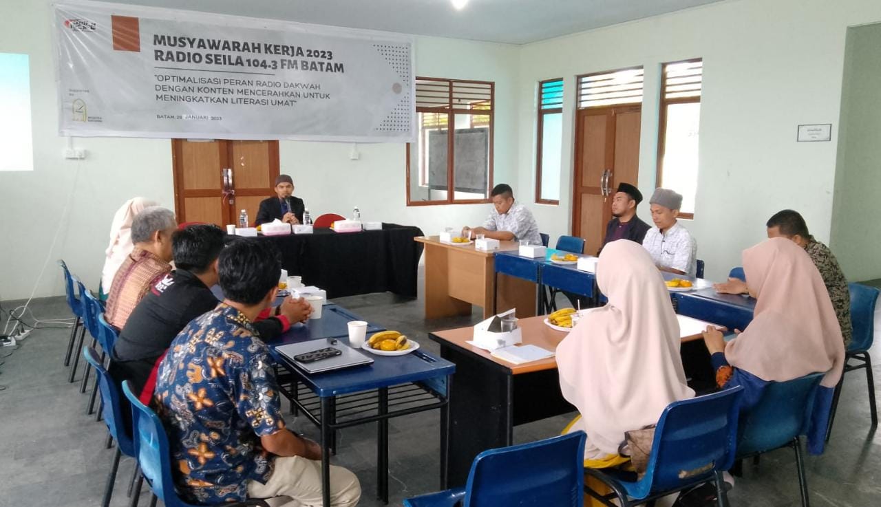 Musyawarah Kerja 2023 Radio Seila 104.3 FM Batam (Foto: Rasilnews)