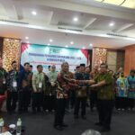 Pengukuhan pengurus PJMI 2022-2025 di Hotel Balairung Jakarta, Jumat (17/2/2023) [foto: istimewa]