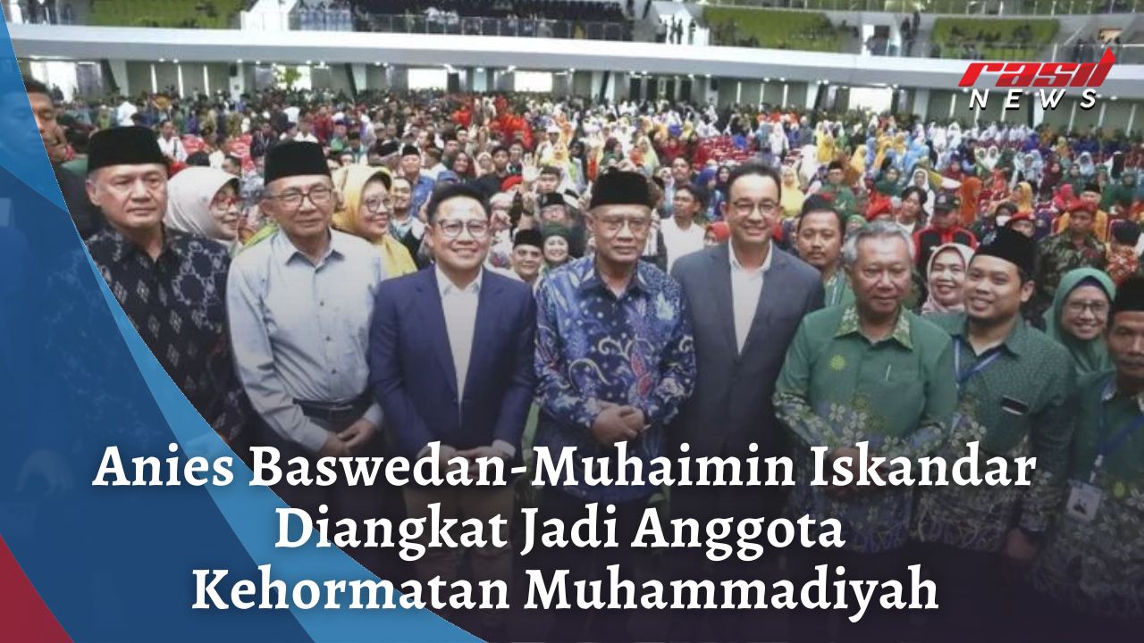Anies Baswedan-Muhaimin Iskandar Diangkat Jadi Anggota Kehormatan Muhammadiyah