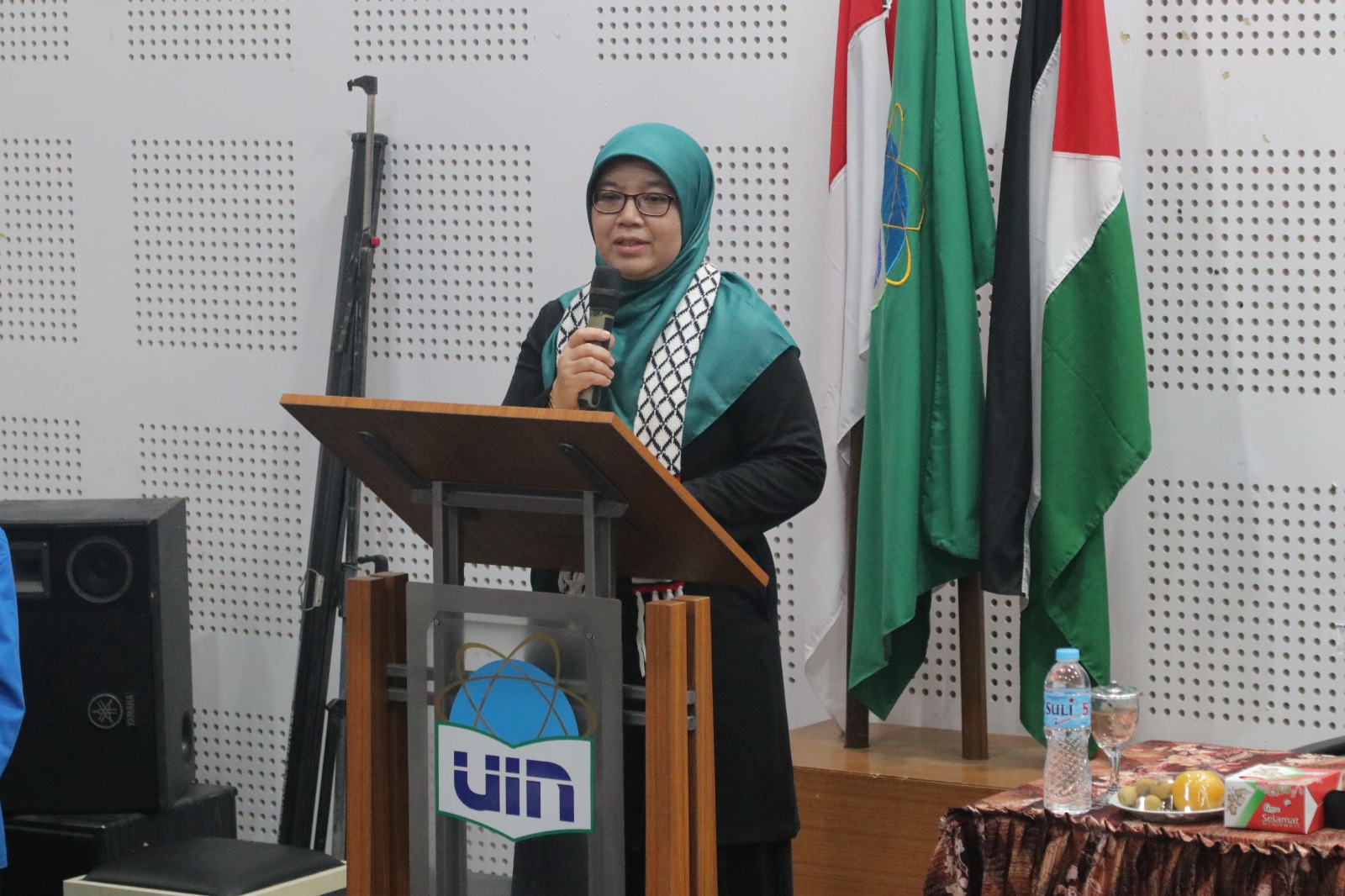 Zakiya Darojat: Dukung Palestina Melalui Pameran Visual Sejarah Palestina di UIN Jakarta