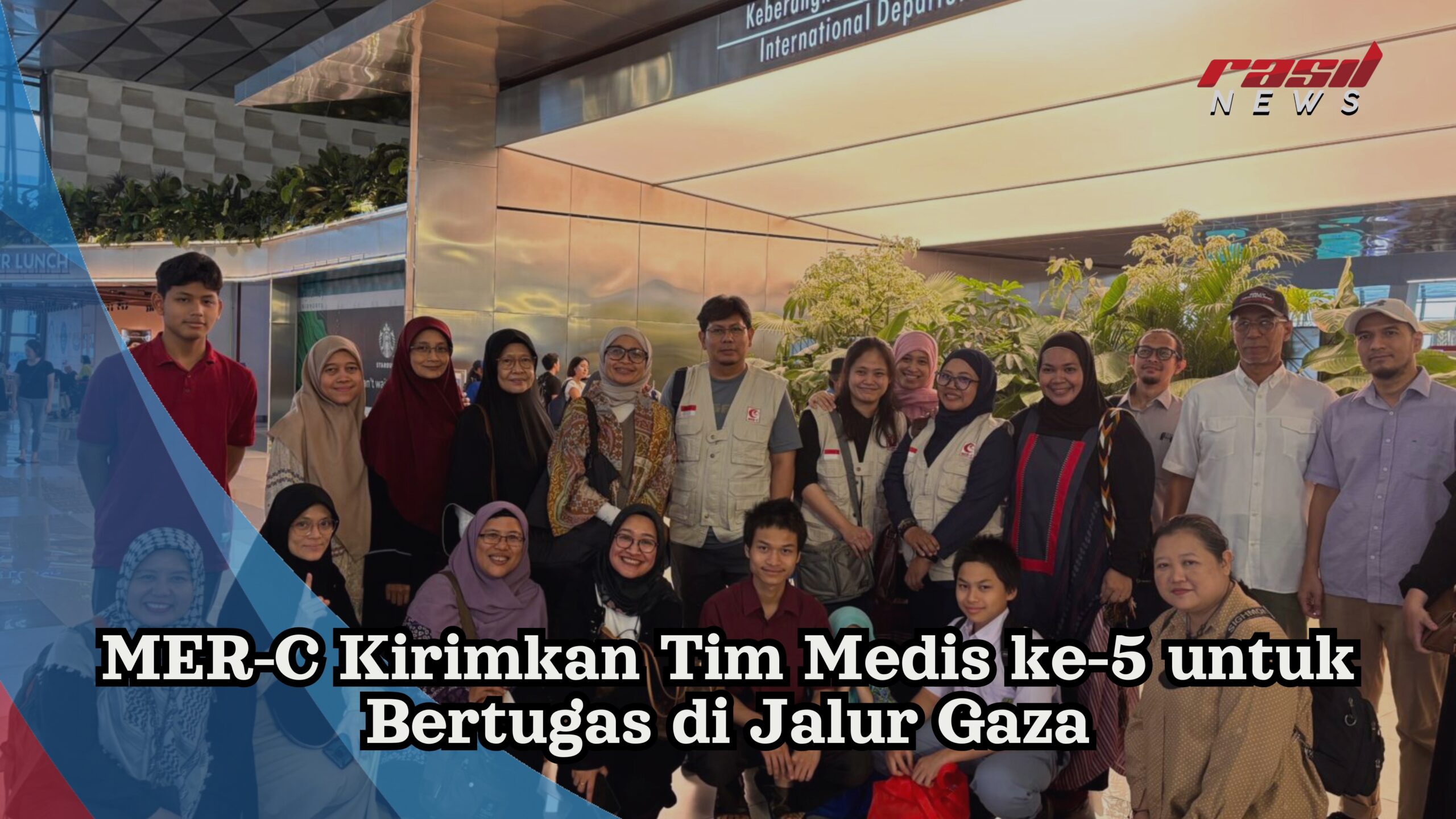 MER-C Kirimkan Tim Medis ke-5 untuk Bertugas di Jalur Gaza