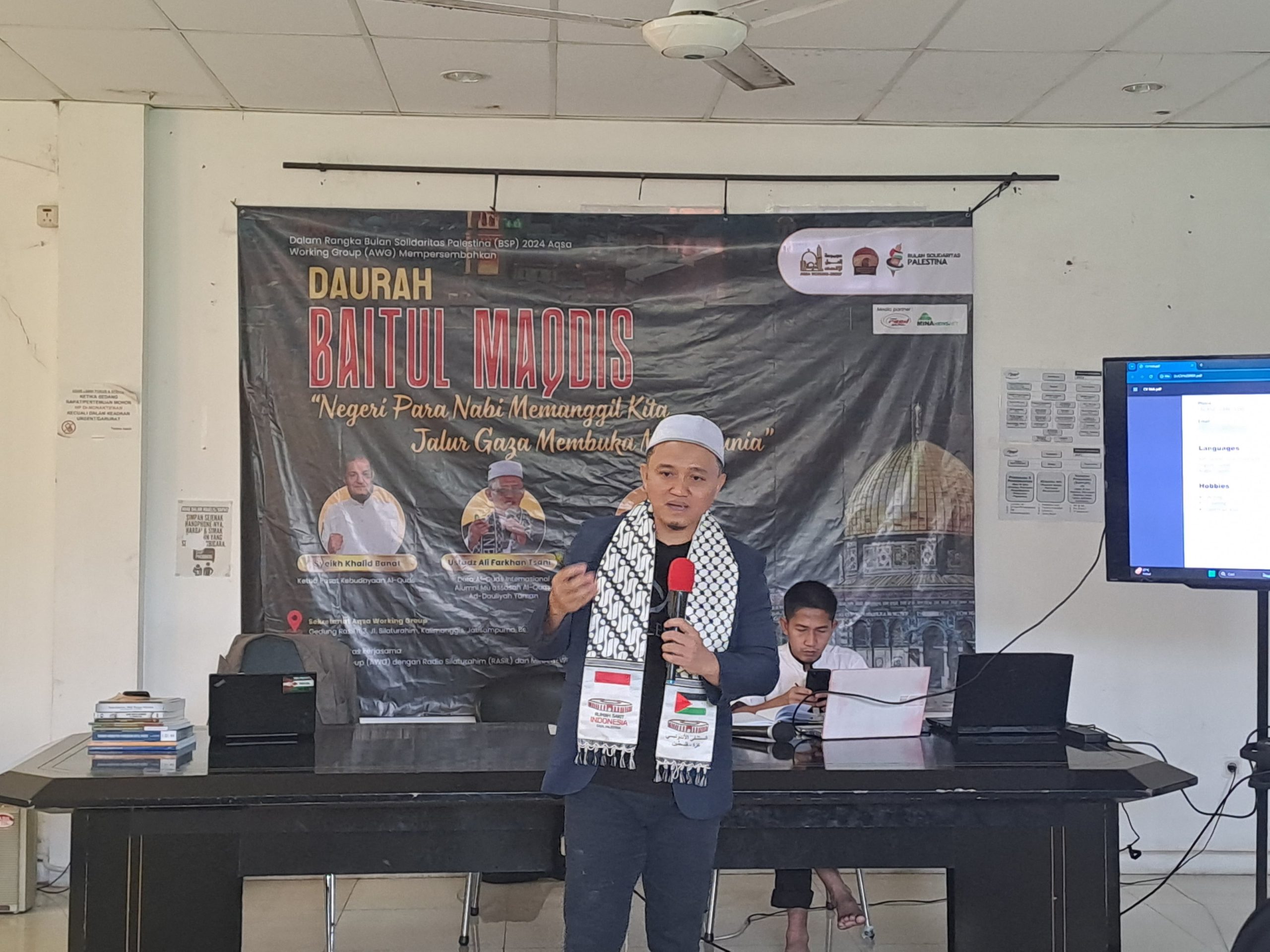Daurah Baitul Maqdis, Presidium AWG: Gaza Sedang Panen Pahala Jihad